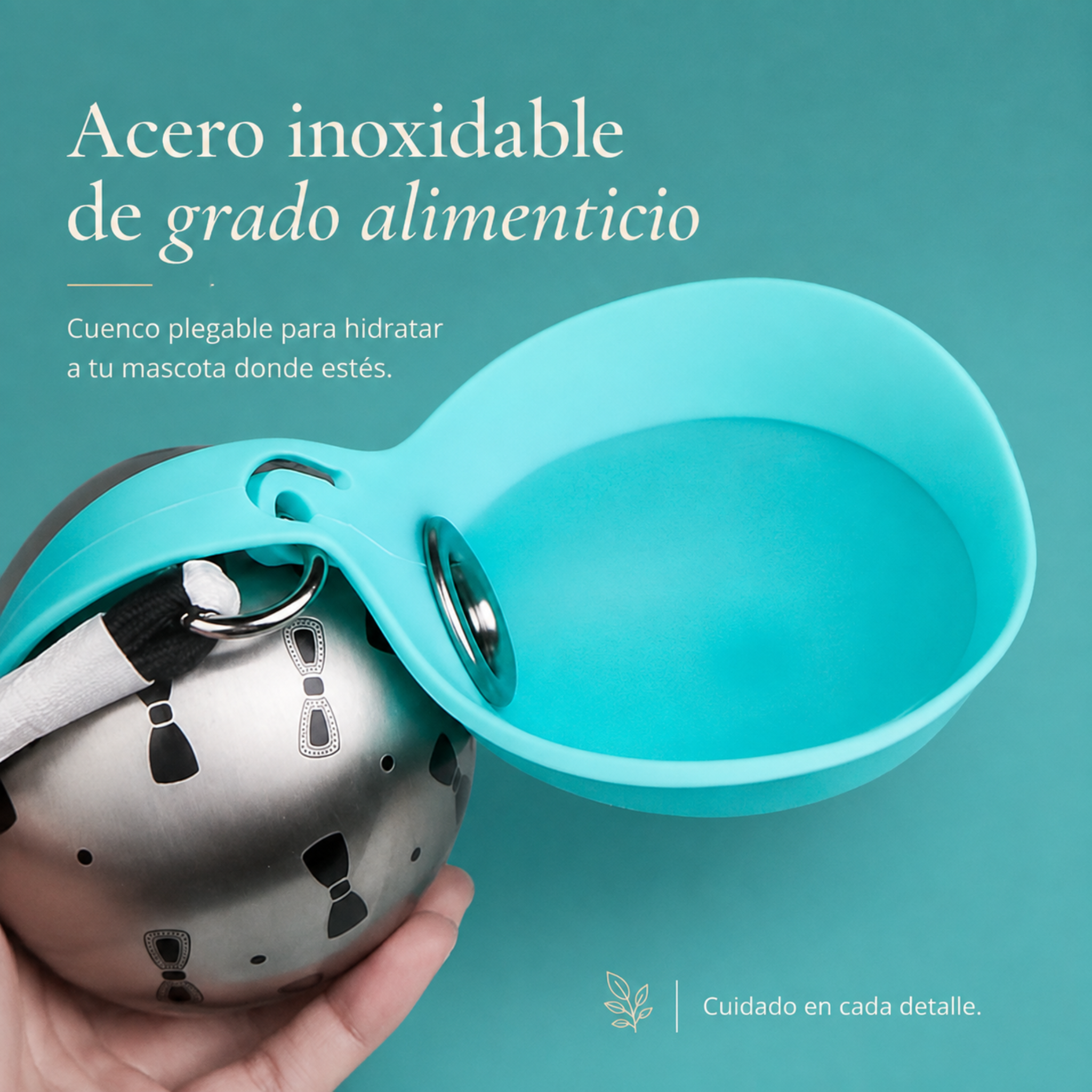 Botella portátil para mascotas